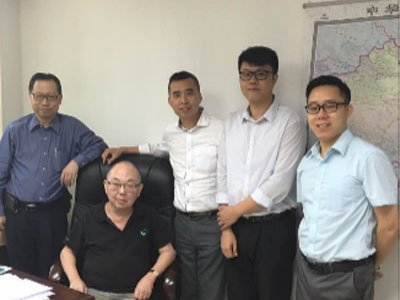 Hong Kong logistics association visited our company