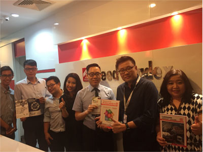 Our representatives to Bangkok, Thailand in September to prepare ASEAN Logistics Exhibition