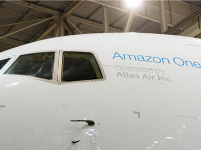 Amazon first cargo planes will be officially unveiled next lease 40 aircraft