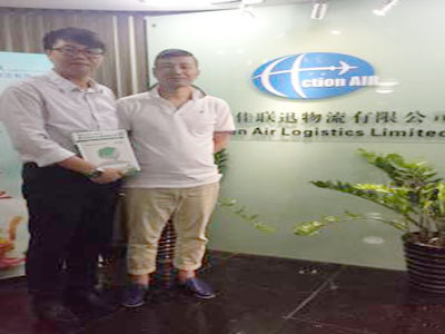 Recently, OYM logistics and freight forwarding Alliance visited three logistics companies