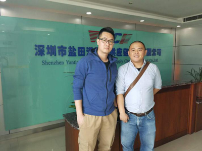 Visiting Alliance members Yantian Port supply chain