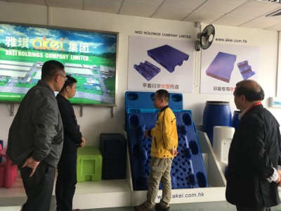 OYM logistics customer visit Akei group