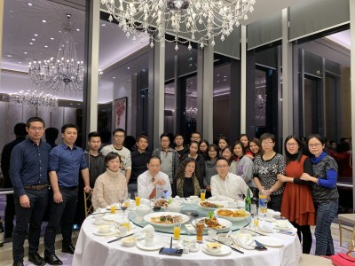 Happy New Year! OYM gathered for the New Year's Dinner in 2019