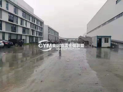 2座坡道式普庫：總建筑面積30677.2m2，單座一層面積6003m2 ，分兩個倉間，凈高8.5米，裝卸升降月臺8個；二層面積6003 m2，凈高10.5米，分兩個倉間，裝卸升降月臺8個。