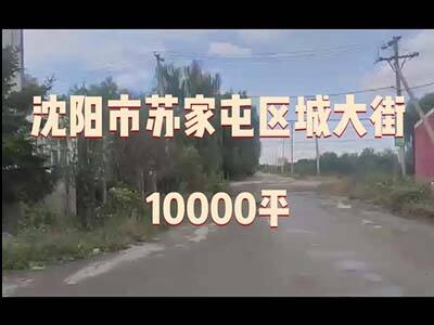 遼寧沈陽蘇家屯區(qū)有10000平米普通倉庫純租 (211播放)
